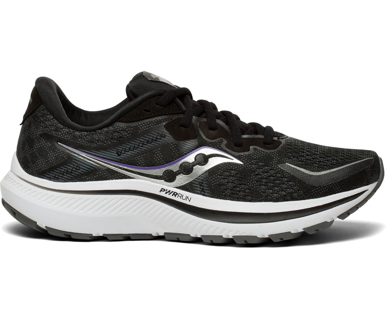 Women\'s Saucony Omni 20 Running Shoes Black / White | Singapore 180BEXC